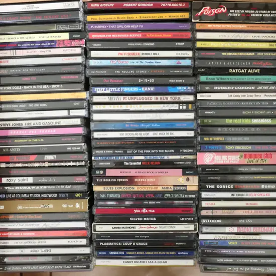 APPROX 80-90 CDS MIXED GENRE MAINLY ROCK